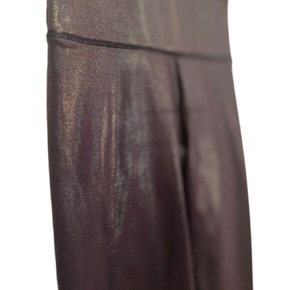 Aerie Off-line Purple Leggings with Wide Waistband - Picture 3 of 8